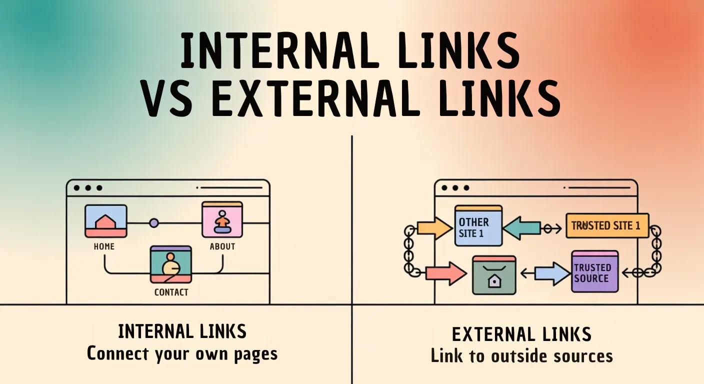 Internal Links vs External Links: SEO Explained