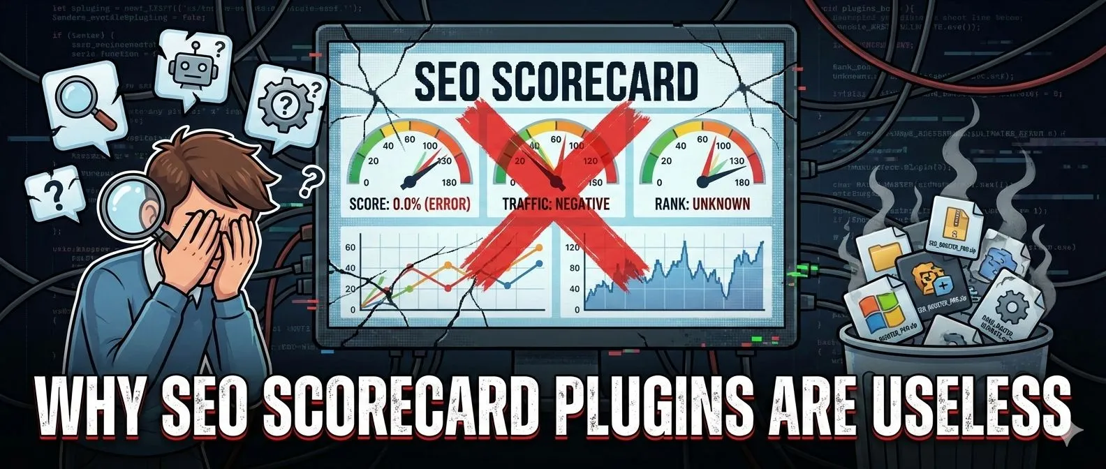 Why SEO Scorecard Plugins Are Useless 
