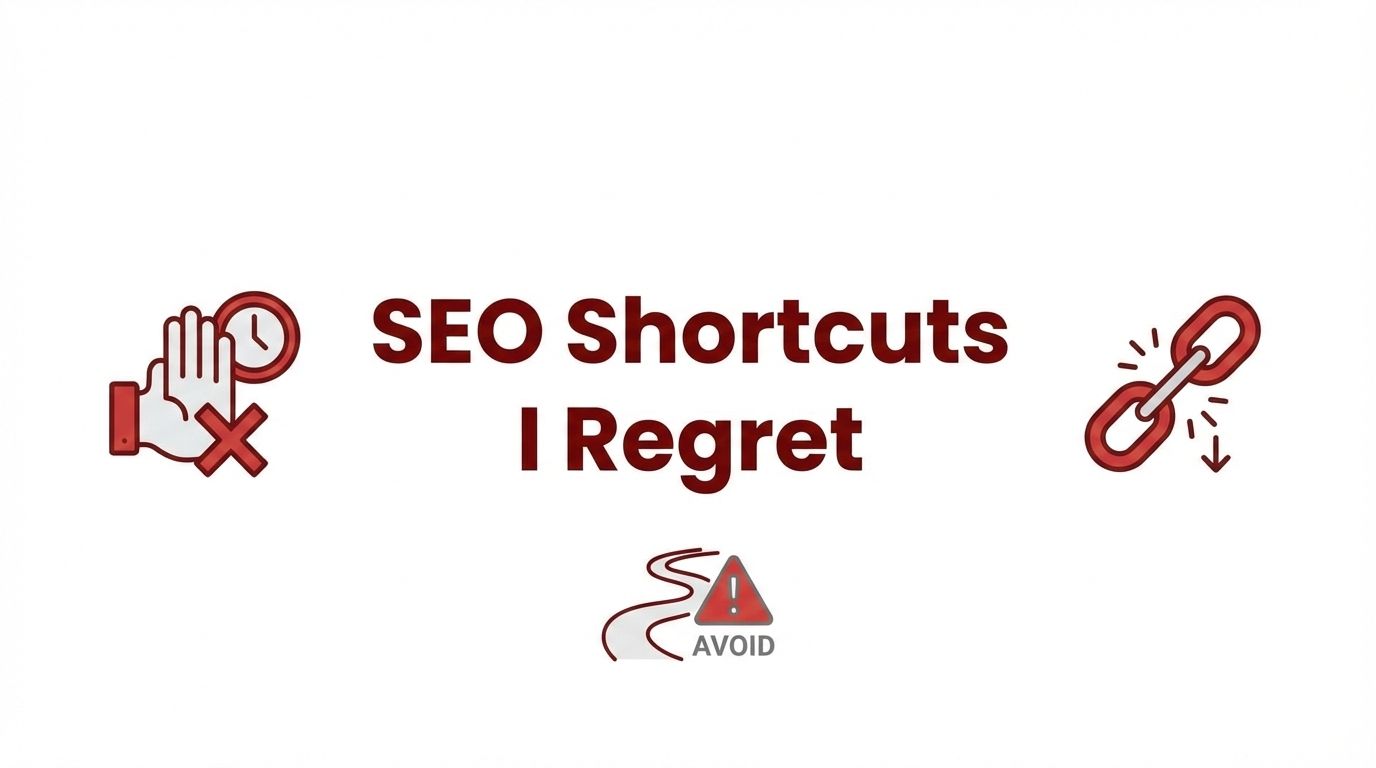 SEO Shortcuts I Regret