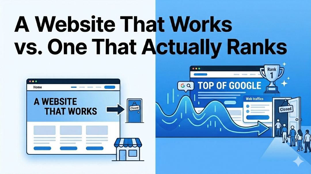  Website That Works vs. One That Actually Ranks 