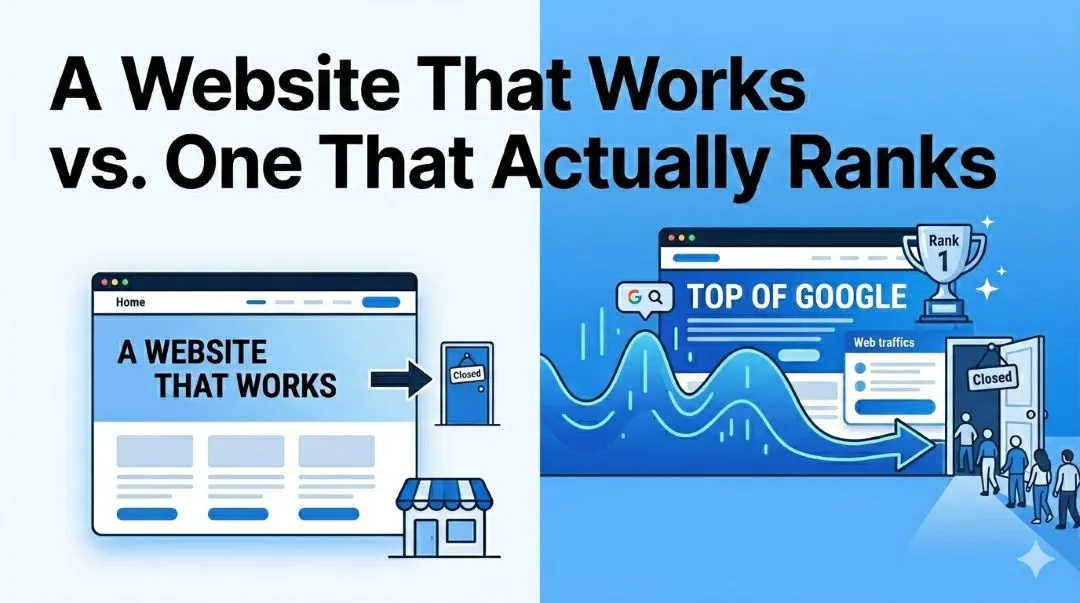  Website That Works vs. One That Actually Ranks 