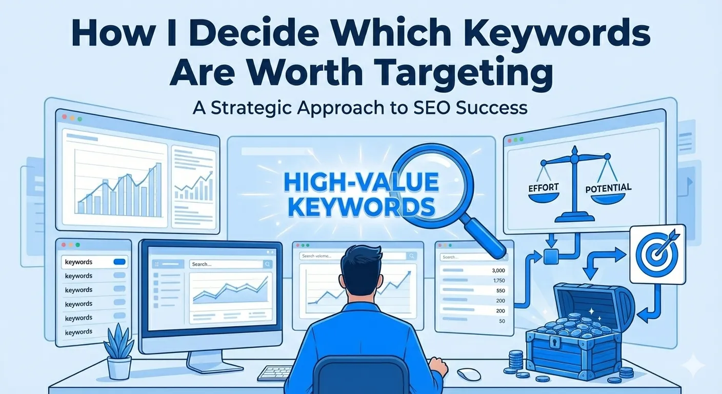 How I Decide Which Keywords Are Worth Targeting