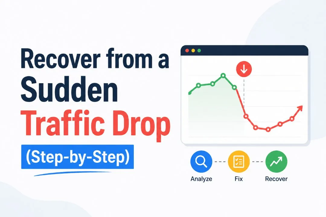 Recover from a Sudden Traffic Drop (Step-by-Step)