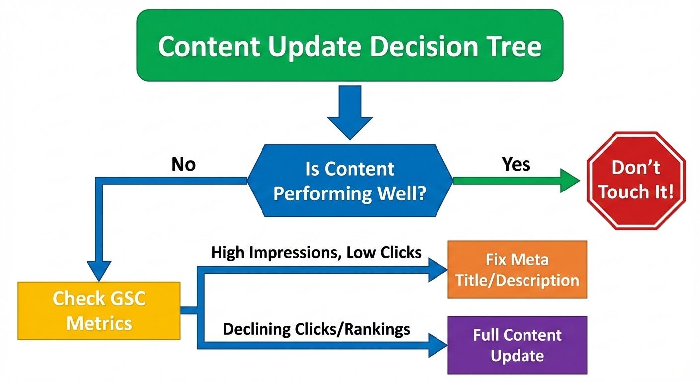 The SEO Update Decision Tree