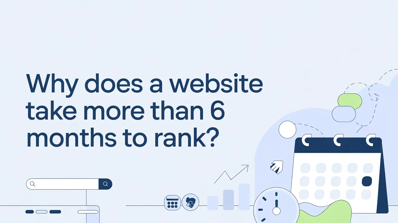 Why Does SEO Take 6+months for ranking? 